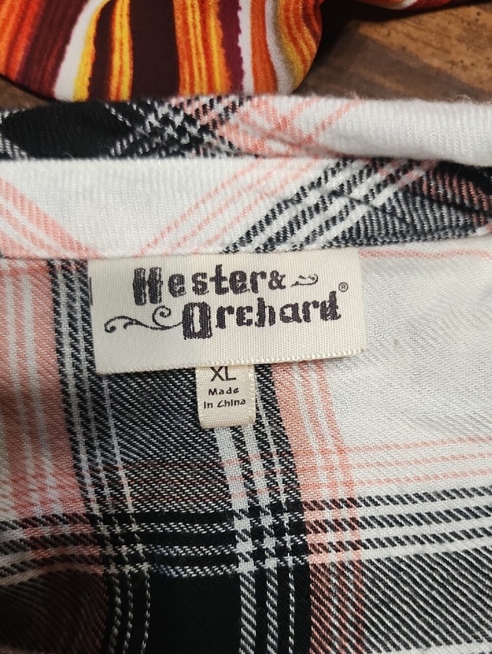 Relaxed Pink Plaid Button-Down Shirt - Picture 8 of 8